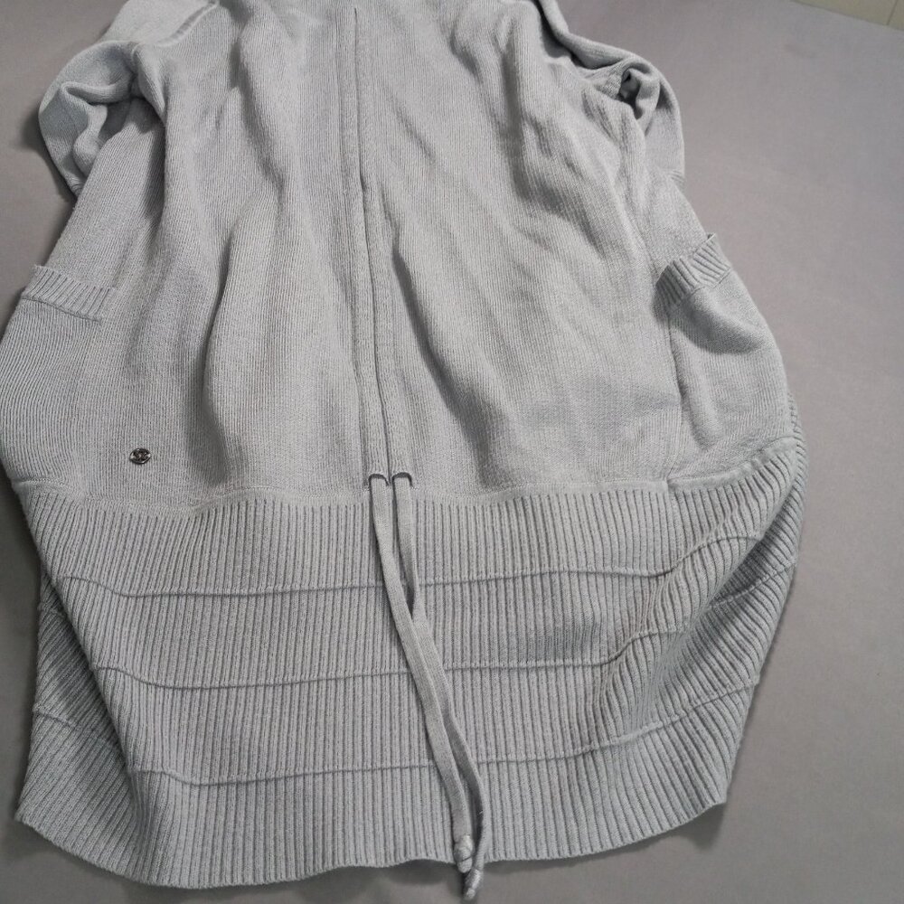 Lululemon Wrap It Up Sweater Gray Size 4‎ - Picture 12 of 17